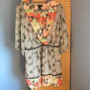 Lane Bryant Blouse with Tie Back